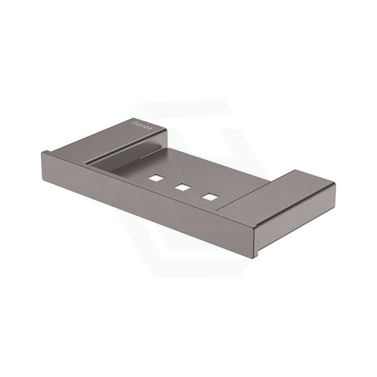 Fienza Tono Gun Metal Soap Shelf Gunmetal Grey Holders