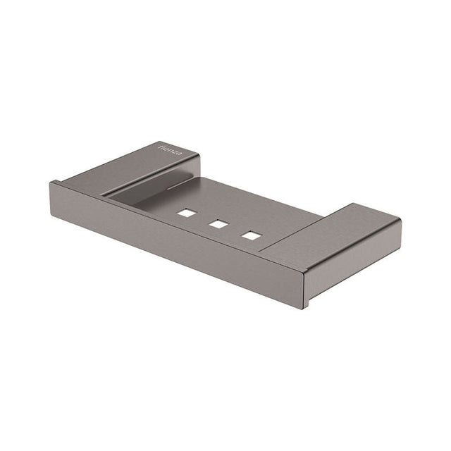 Fienza Tono Gun Metal Soap Shelf Gunmetal Grey Holders