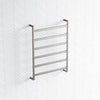 N#1(Nickel) 600 X 800Mm Fienza Koko Heated Towel Rail 6 Square Bars Rails