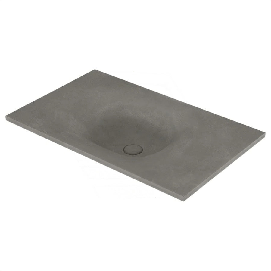 Fienza Satori 750/900/1200Mm Concrete Basin-Top No Tap Hole Vanity Stone Tops