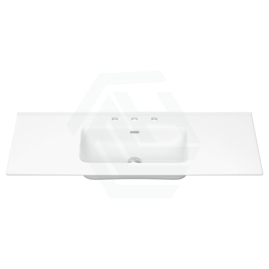 Fienza Joli 1200Mm Ceramic Full Depth Basin-Top Matt White 1 Or 3 Tap Holes Available Vanity Tops