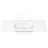 Fienza Joli 1200Mm Ceramic Full Depth Basin-Top Matt White 1 Or 3 Tap Holes Available Vanity Tops