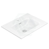 Fienza Joli 600Mm Ceramic Full Depth Basin-Top Gloss White 1 Or 3 Tap Holes Available Hole Vanity