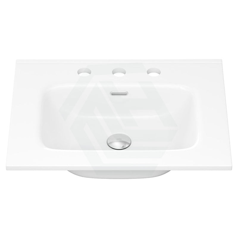 Fienza Joli 600Mm Ceramic Full Depth Basin-Top Gloss White 1 Or 3 Tap Holes Available Vanity Tops