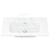 Fienza Joli 750Mm Ceramic Full Depth Basin-Top Gloss White 1 Or 3 Tap Holes Available Vanity Tops