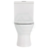 635X375X785Mm Fienza Chica Gloss White Close-Coupled Toilet Suite With Slim Seat Rimless Suites