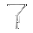 Chrome Brass Kitchen Mixer Tap 360 Swivel Spout & Body 90 Lever Handle Standard Sink Mixers