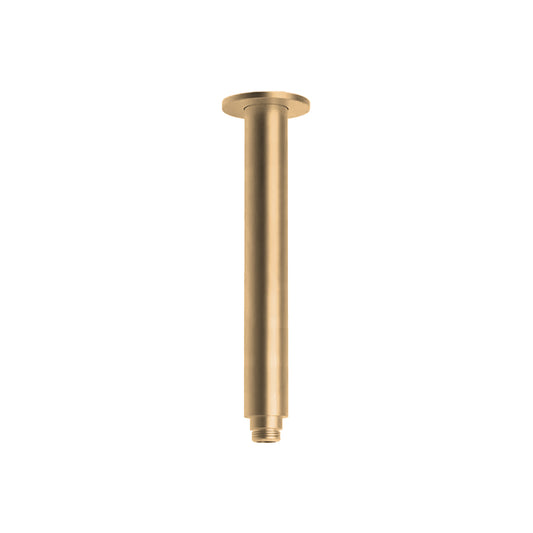 Kohler Katalyst Air 264Mm Brushed Brass Round Ceiling Shower Arm Gold Arms