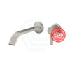 N#3(Nickel) Kohler Components™ Brushed Nickel Round Wall Mounted Mixer With Spout Ribbon Design