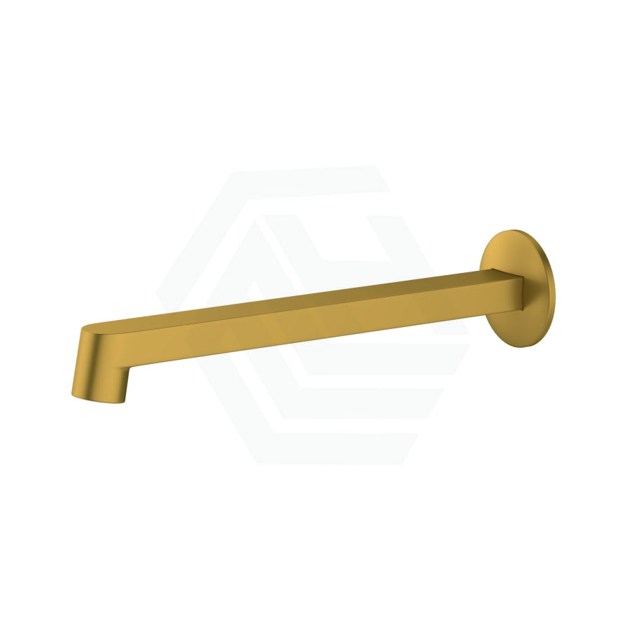 G#1(Gold) Kohler Components™ Brushed Gold Round Wall Mounted Mixer With Spout Row Design