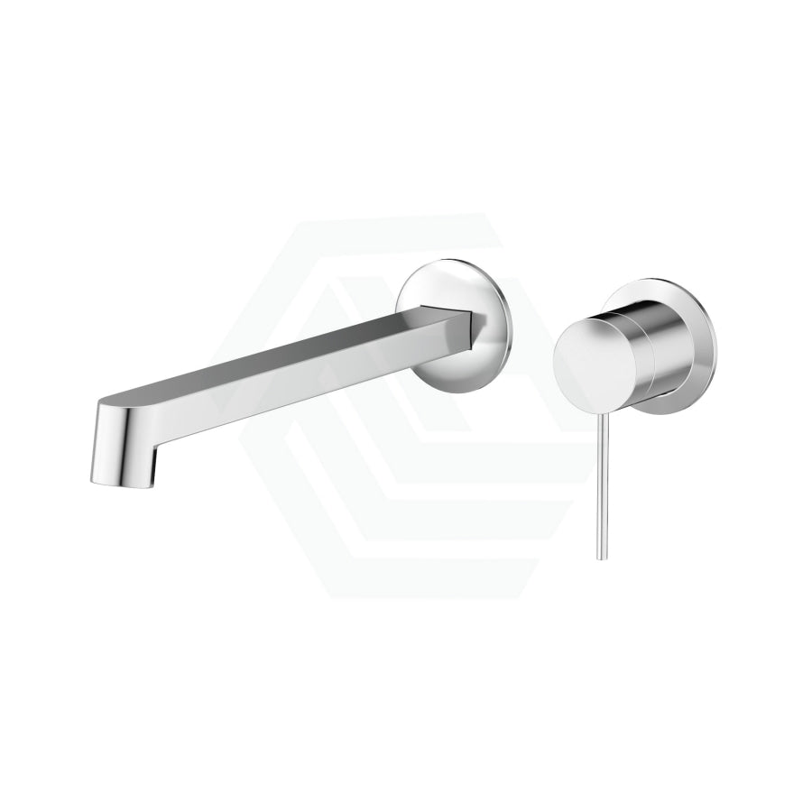 Kohler Components™ Polished Chrome Wall Mount Pin Lever Mixer With Row Basin Spout Bath/Basin Tap