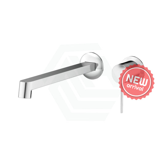 Kohler Components™ Polished Chrome Wall Mount Pin Lever Mixer With Row Basin Spout Bath/Basin Tap