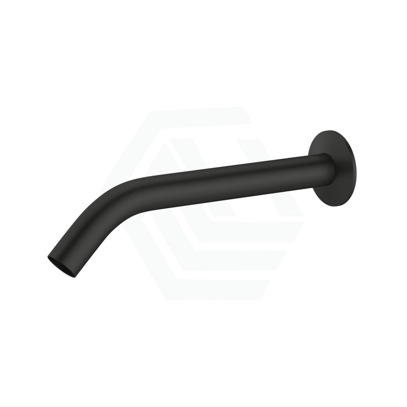 Kohler Components™ Matt Black Wall Mount Lever Handles With Tube Basin Spout Bath/Basin Tap Sets