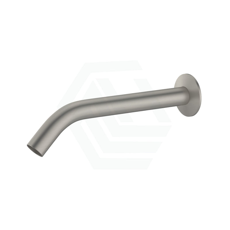 Kohler Components™ Brushed Nickel Wall Mount Pin Lever Mixer With Tube Basin Spout Bath/Basin Tap