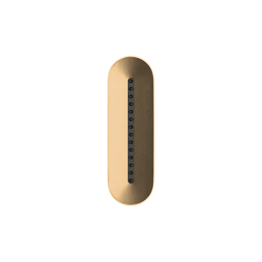 Kohler Statement™ Oval Vichy Brushed Brass Single Function Body Spray Vertical/Horizontal