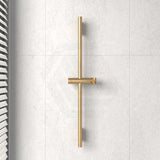 Kohler Statement 816/1016Mm Height Round Brushed Brass Slidebar Shower Rail Only