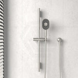 Kohler 816Mm Height Brushed Nickel Round Three Function Hand Shower On Rail With Handheld