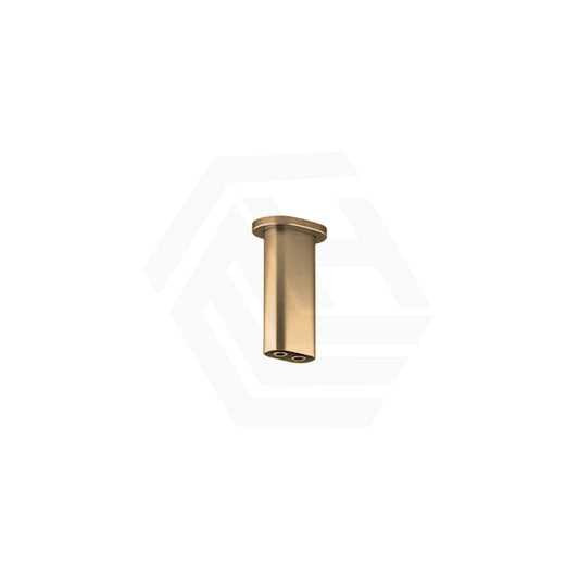 Kohler Statement™ 127/254Mm Dual Function Brushed Brass Ceiling Mount Rainhead Arm 127Mm Gold