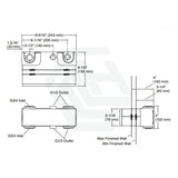 Kohler Chrome Anthem Recessed Mechanical Thermostatic Control 2 Outlets Trim Plate Wall Mixers With