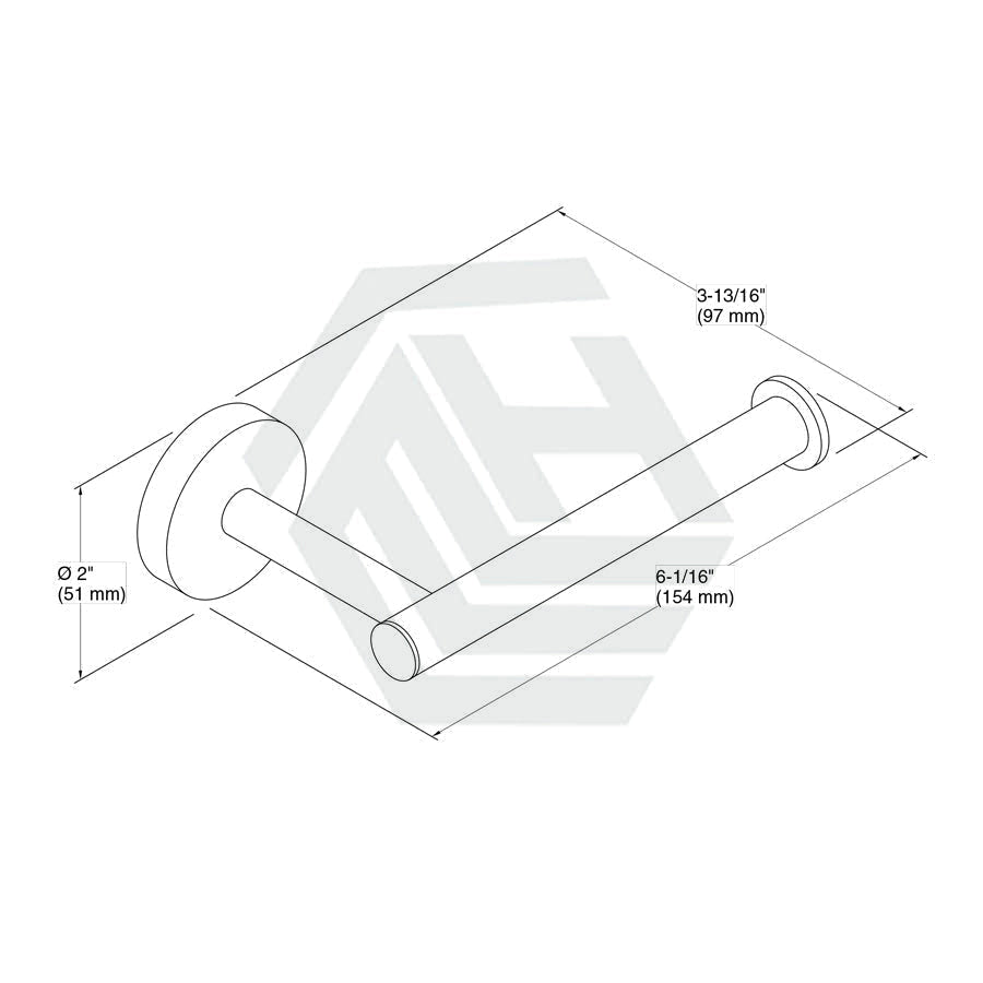 Kohler Elate Round Polished Chrome Toilet Roll Holder Paper Holders