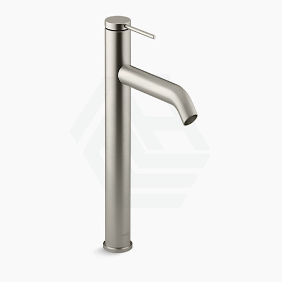 Kohler Components Brushed Nickel Tall Single Lever Basin Mixer Mixers