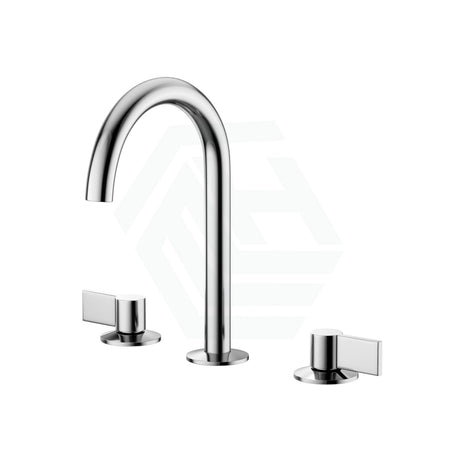 Kohler Components™ Polished Chrome Sink Tap Set With Tube Design Lever Bath/Basin Sets