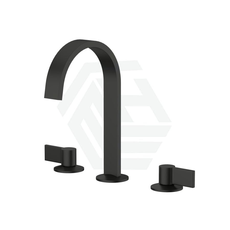 Kohler Components Matt Black Hob Mount Ribbon Basin Spout With Top Assembly Lever Handle Bath/Basin