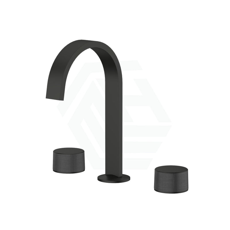 Kohler Components Matt Black Hob Mount Ribbon Basin Spout With Top Assembly Oyl Handle Bath/Basin