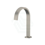 Kohler Components Brushed Nickel Hob Mount Ribbon Basin Spout With Top Assembly Lever Handles