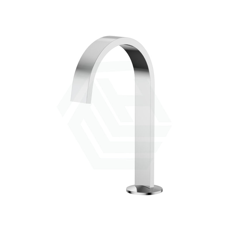 Kohler Components Polished Chrome Hob Mount Ribbon Basin Spout With Top Assembly Lever Handle