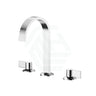 Kohler Components Polished Chrome Hob Mount Ribbon Basin Spout With Top Assembly Lever Handle