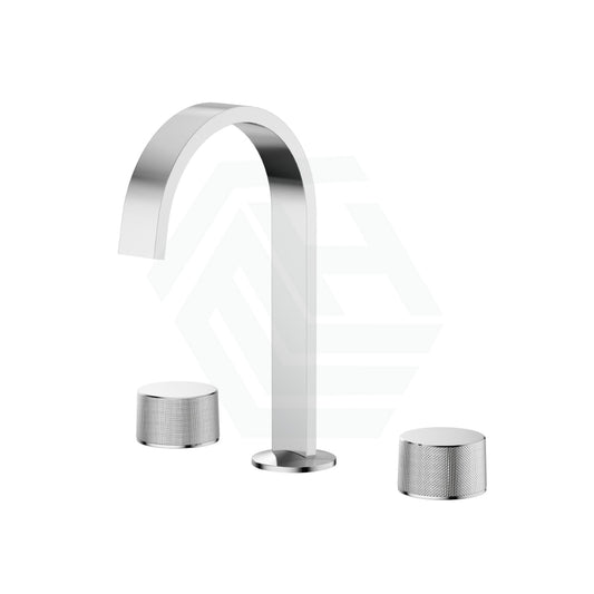 Kohler Components Polished Chrome Hob Mount Ribbon Basin Spout With Top Assembly Oyl Handle