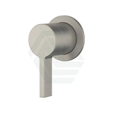 Kohler Components™ Brushed Nickel Wall Mount Row Basin Tap Set With Single Lever Handle