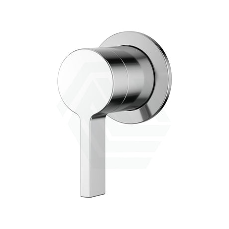 Kohler Components Chrome Round Plate Wall Mount Lever Trim Kit Only - Single Handle Mixer Dress