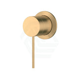 G#1(Gold) Kohler Components™ Brushed Brass Wall Mount Pin Lever Mixer With Tube Basin Spout