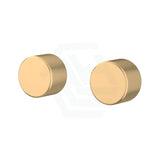 Kohler Components™ Brushed Brass Wall Mount Oyl Handles With Tube Basin Spout Bath/Basin Tap Sets