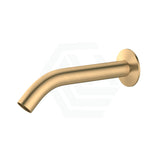 G#1(Gold) Kohler Components™ Brushed Gold Round Wall Mounted Mixer With Spout Tube Design