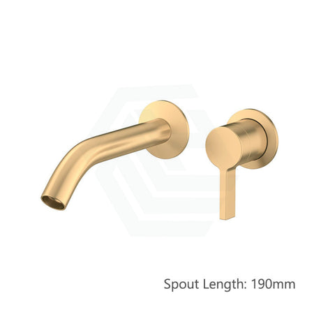 G#7(Gold) Kohler Brushed Brass Single Handle Inwall Basin/Bath Mixer Valve Only Trim Kit 1 With Body