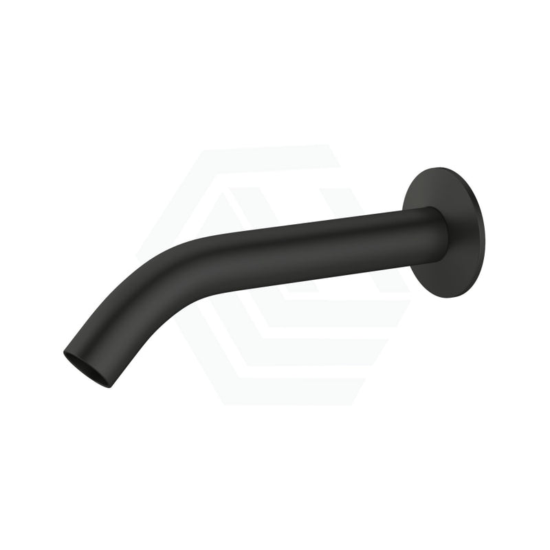 Kohler Components™ Matt Black Wall Mount Lever Handles With Tube Basin Spout Bath/Basin Tap Sets