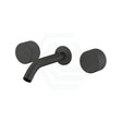 Kohler Components™ Matt Black Wall Mount Oyl Handles With Tube Basin Spout Bath/Basin Tap Sets