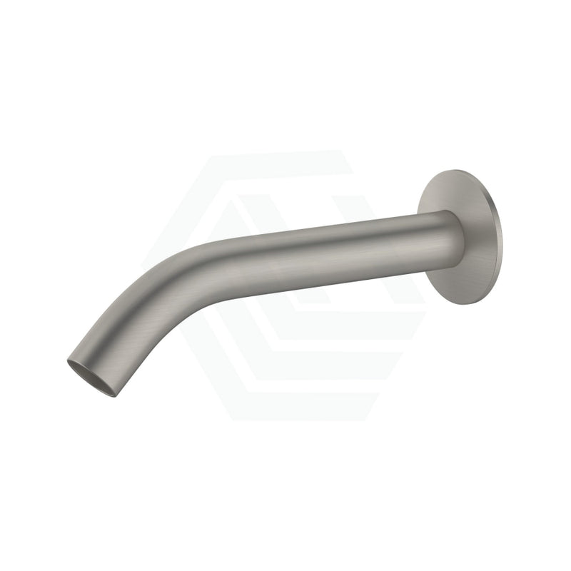 Kohler Components™ Brushed Nickel Wall Mount Pin Lever Mixer With Tube Basin Spout Bath/Basin Tap