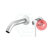 Kohler Components™ Polished Chrome Wall Mount Pin Lever Mixer With Tube Basin Spout Bath/Basin