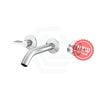 Kohler Components™ Polished Chrome Wall Mount Lever Handles With Tube Basin Spout Bath/Basin Tap