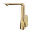 G#1(Gold) Norico Esperia Brushed Gold Solid Brass Tall Sink Mixer Tap For Kitchen Standard Mixers