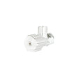 Linkware Solid Brass White Mini Cistern Cock Toilet Bidet Diverter