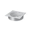 Linkware Square Floor Grate Waste 80X50Mm Outlet Wastes