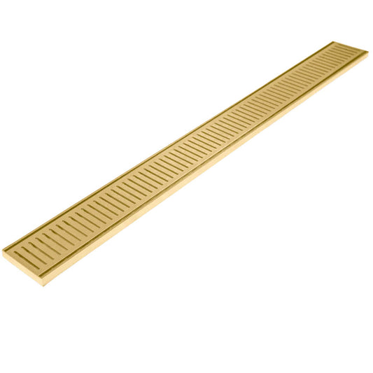 G#1(Gold) 300-2000Mm Lauxes Matte Gold Shower Grate Drain Aluminium Next Generation 14 Any Size