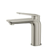 N#2(Nickel) Oliveri Paris Brass Brushed Nickel Basin Mixer Tap For Vanity And Sink Short Mixers