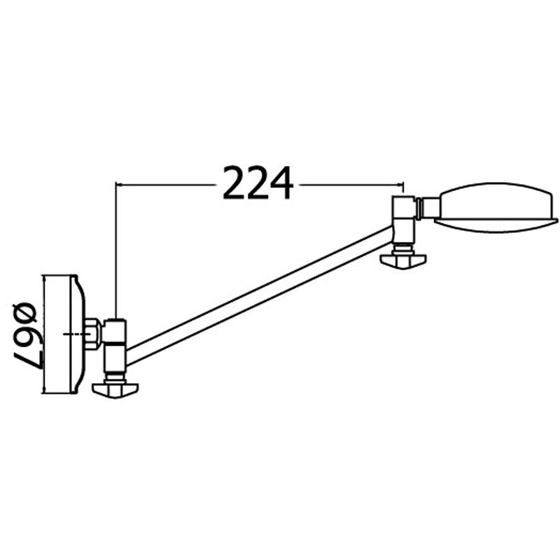 All Direction Shower Head Chrome