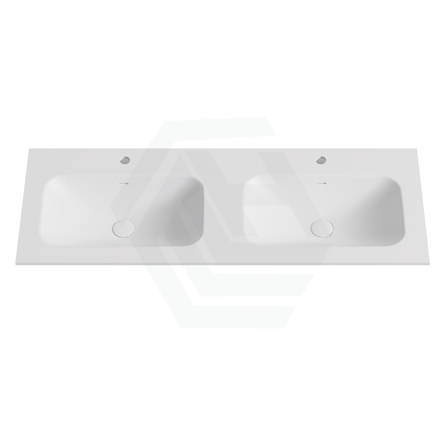 600/750/900/1200Mm Chiefly Solid Surface Top Matt White For Bathroom Vanity Stone Tops